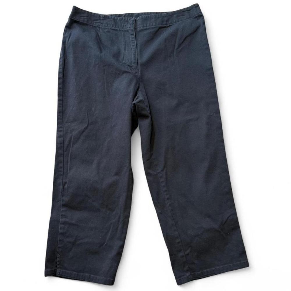 Vintage 90s Black‎ Cropped Pants